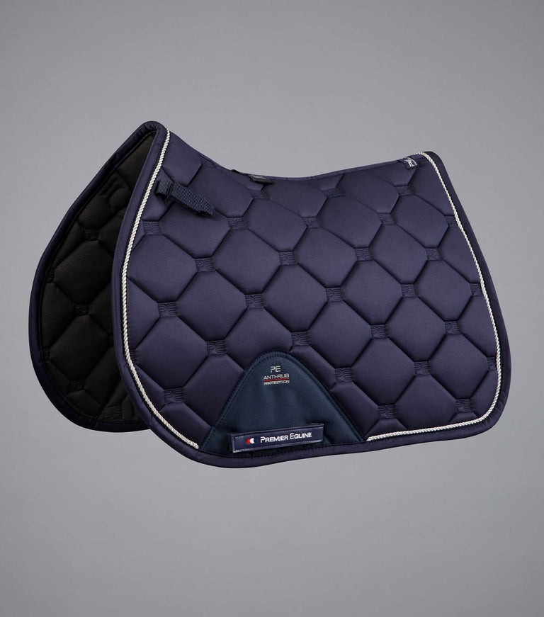 Premier Equine Saltare CC Jump Saddle Pad Navy - Full