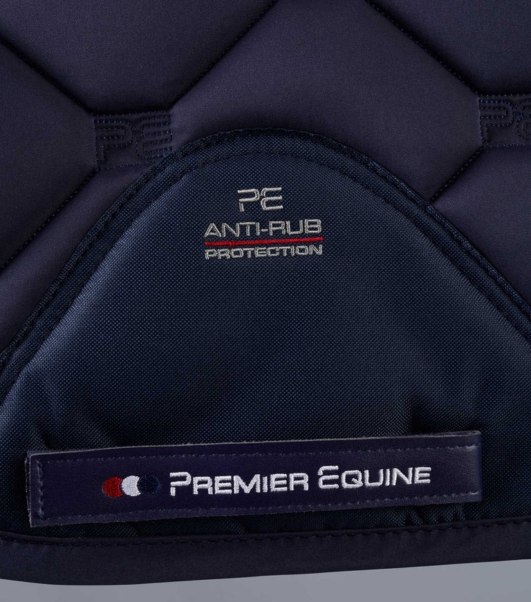 Premier Equine Saltare CC Jump Saddle Pad Navy - Full