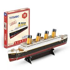 Titanic 3D Puzzle - Cubic Fun