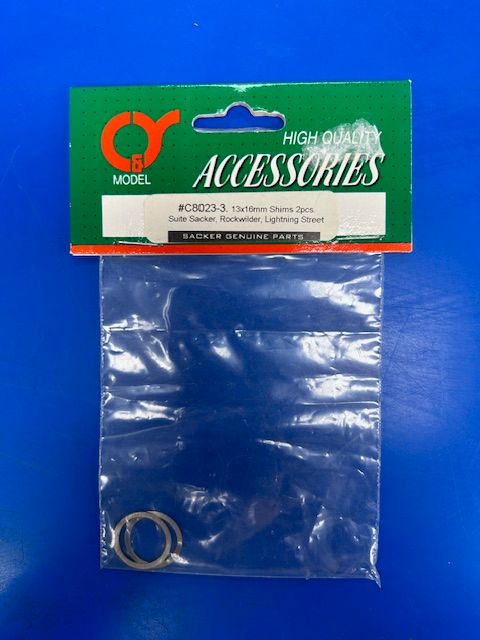 Ming Yang Racing C8023-3       13 X 16MM Shims 2 pc