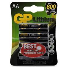 GP LITHIUM AA 4 PACK