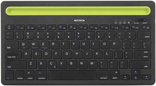 Bluetooth® Media Keyboard with Holder