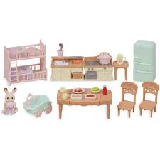 Sylvanian Families 2166 Country Home Furniture Set