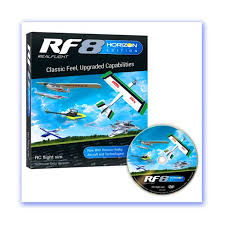 RF8 RC Flight Sim Software version only