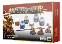 60-10 Warhammer Age of Sigmar Stormcast Eternals +  Paints Set