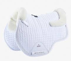 Premier Equine Close Contact Pony Jump Saddle Pad - White