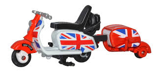 Oxford 1:76 Scooter & Mop Union Jack