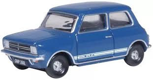 Oxford 1:76 Mini 1275GT Teal Blue