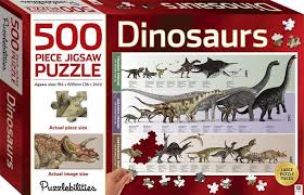 Puzzlebilities Dinosaurs 500pc puzzle