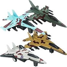 Aircraft Military Die Cast pull back