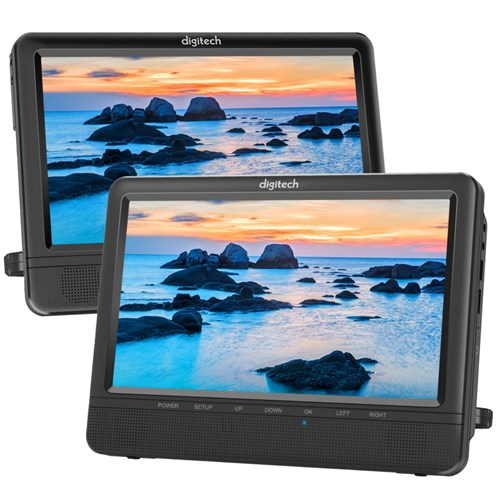 10.1" DUAL SCREEN PORTABLE DVD PLAYER