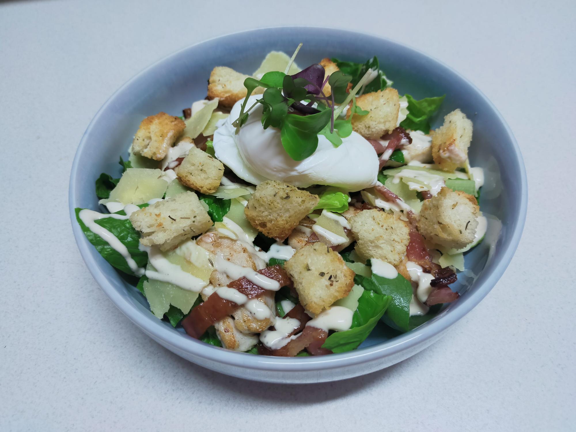 Chicken Caesar salad