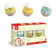 Hape Happy Hatching Wobble Rattles