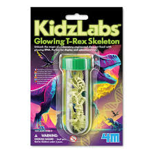 KidzLabs Zero Glowing T-Rex Skeleton