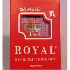 Royal Playing Cards 100% plastic