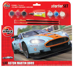 Airfix Aston Martin DBR9 Large Starter Kit 1.32