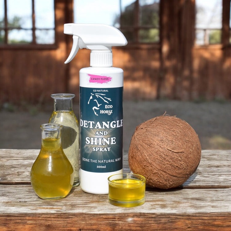 Eco Horse Detangle and Shine Spray - Candy Floss