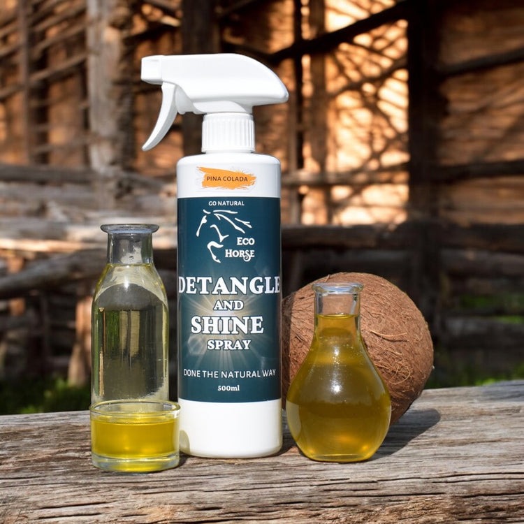 Eco Horse Detangle and Shine Spray - Pina Colada