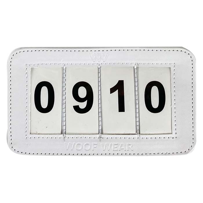 Woof Wear Saddle Cloth Number Holder