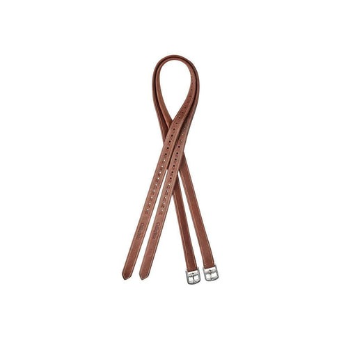 Collegiate Stirrup Leathers 160cm - Brown