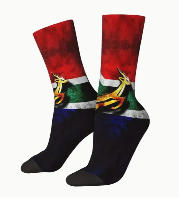 Springbok Pattern Socks - Men