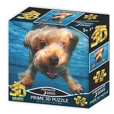 Underwater Dogs 100pc 3D Puzzle