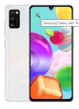 Refurbished Samsung A41, 64/4GB,