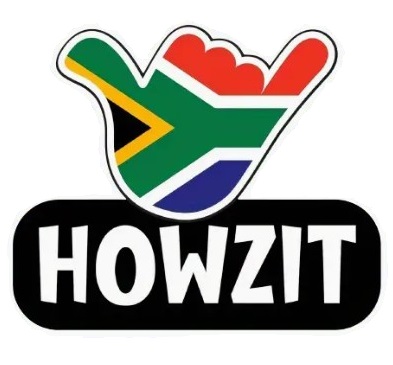 Decal - Howzit SA Flag