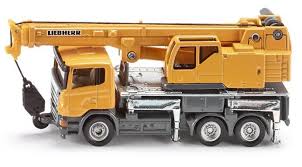 SIKU 1859 1:87 Liebherr Telescopic Crane Truck