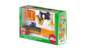 SIKU 3661 1:32 Front Loader Accessories Set - Orange