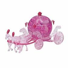 Crystal Puzzle 3D Royal Carriage Pink