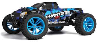 Maverick 1/10 Phantom Monster Truck RTR Blue w/Battery & Charger