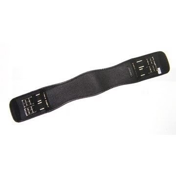 Kincade Shaped Waffle Dressage Girth Black 65cm