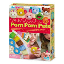 4M KidzLabs  Make your own Pom Pom Pets