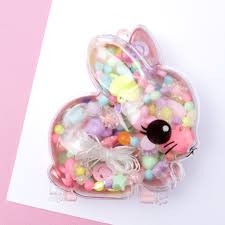 Tea Party Bunny Bead Set