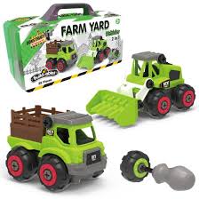 Build-ables Farmyard Vehicles 2 in 1