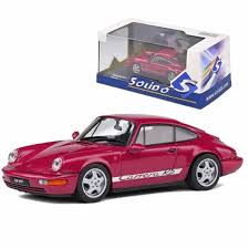 Solido 1:43 Porsche 964 RS Red  - 1992