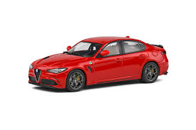 Solido 1:43 Alfa Romeo Giulia Quadrifoglio Red  - 2019