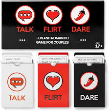 Talk Flirt Dare card game