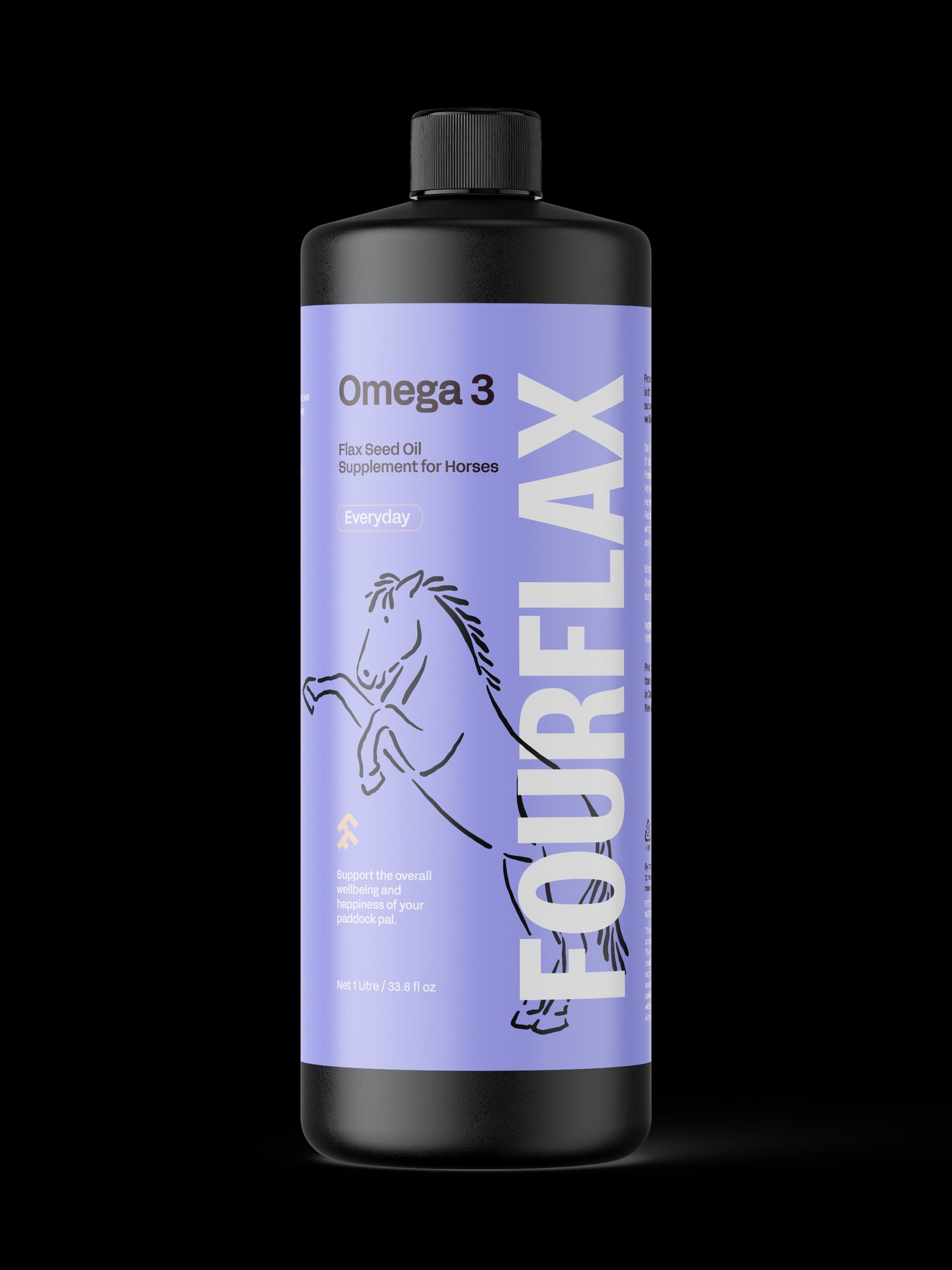 Fourflax Equine Omega 3 1L