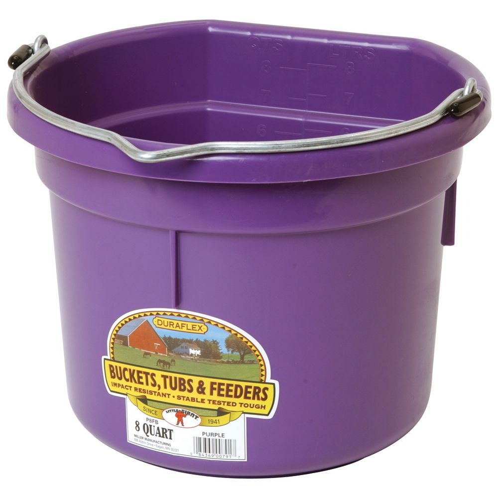 Little Giant Flat Back Bucket 19L Purple