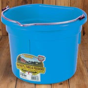 Little Giant Flat Back Bucket 7.6L Berry Blue