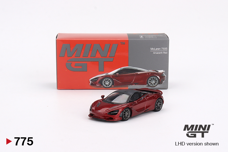 Mini GT 1:64 McLaren 750S Amaranth Red