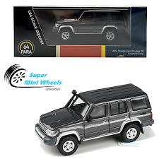 Para64 1:64 Toyota Landcruiser (LC76) Graphite Grey 2014