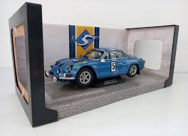 Solido 1:18 Alpine A110 1600S #5 Olympia Rally 1972  "J P NICOLAS/J TODT'"