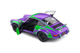 Solido 1:18 Porsche Purple Hippy Tribute 1973