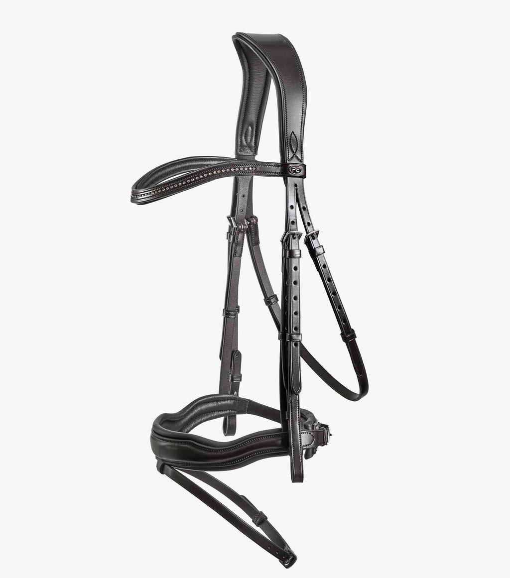 Premier Equine Stellazio Snaffle Bridle Full Black