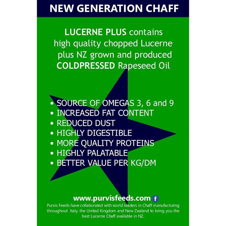 Purvis Lucerne Chaff 20kg