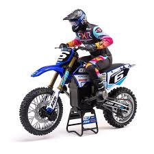 Losi 1/4 Promoto-MX Motorcycle RTR Club MX Blue  LOS06000T2