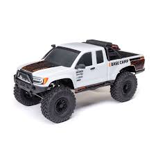 Axial 1/10 SCX10 111 Base Camp 4x4 Rock Crawler Brushed RTR White